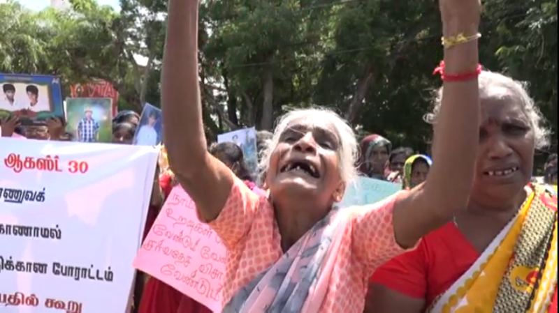 Kilinochchi Protest 57