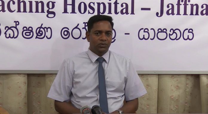 T.Sathyamoorthy Director of Jaffna Teaching Hospital
