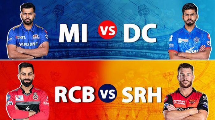 IPL 2020 Playoffs Line up MI vs DC in Qualifier 1 RCB vs SRH in Eliminator