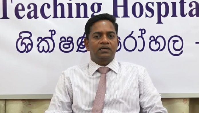 Director of Jaffna Teaching Hospital Dr. Sathiyamoorthy