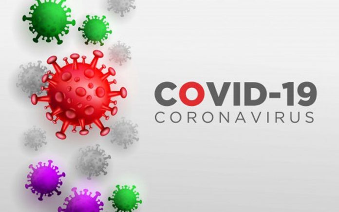 virus corona ilustrasi