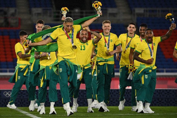0708 brazil men football gold